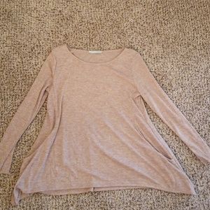 Lightweight Sweater Tunic Top